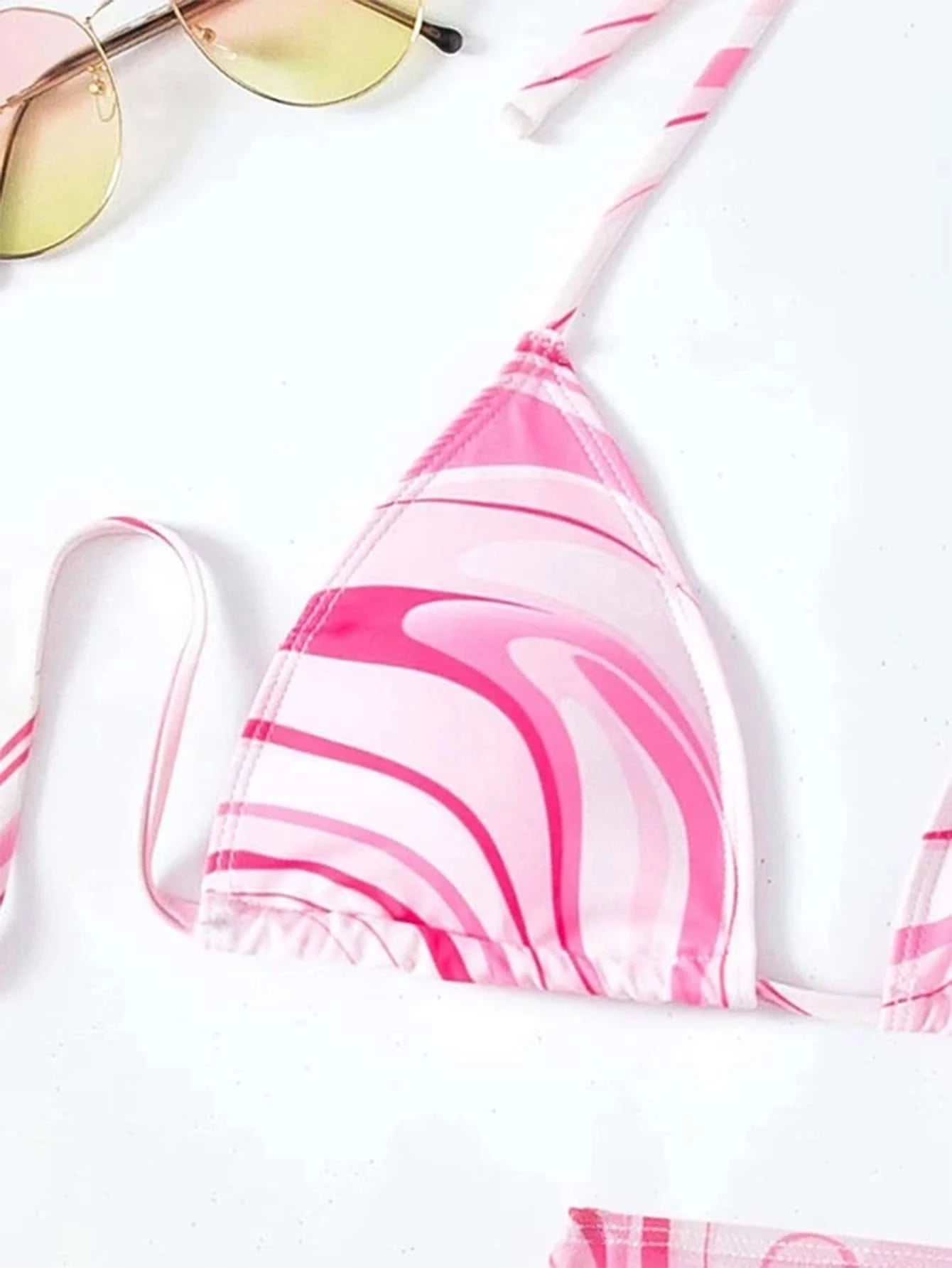 Sunset Tie-Dye Bikini Set and Cover-Up