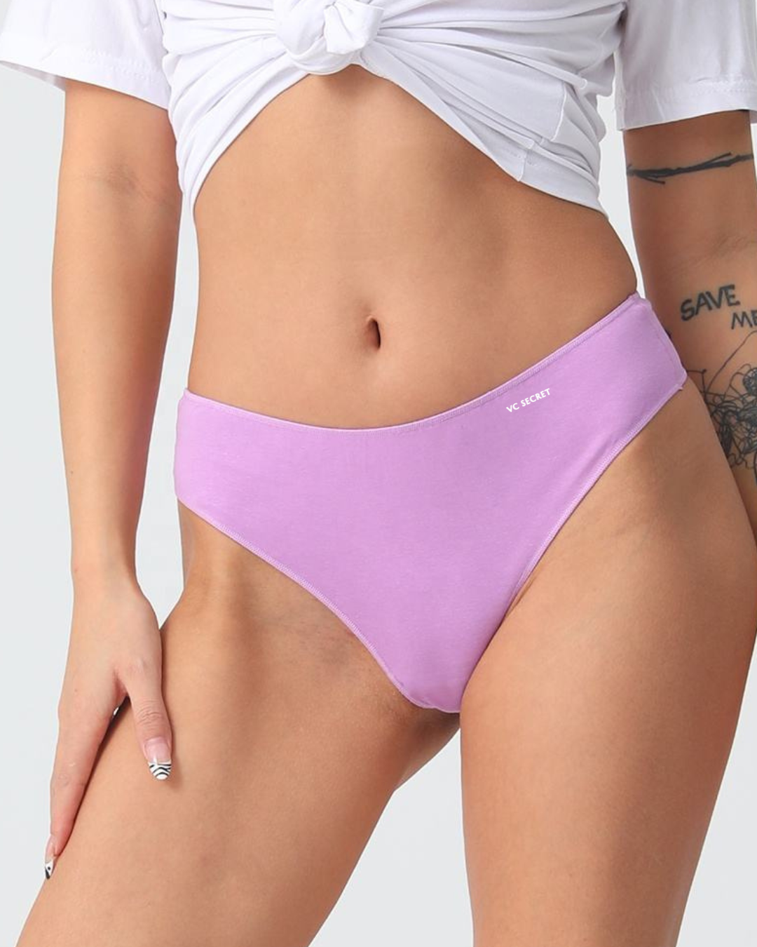 Cotton G-String Microfiber Thong