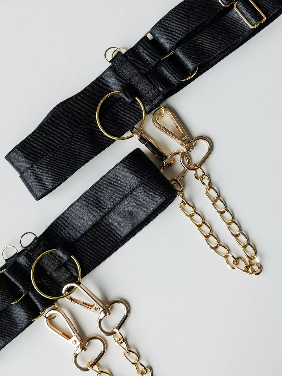 Sensual Chain 3-Piece Lingerie Set
