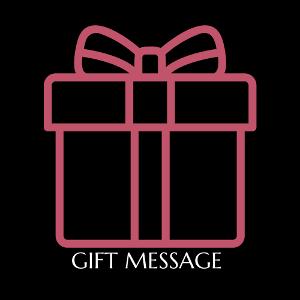 Add a heartfelt note to your loved ones.