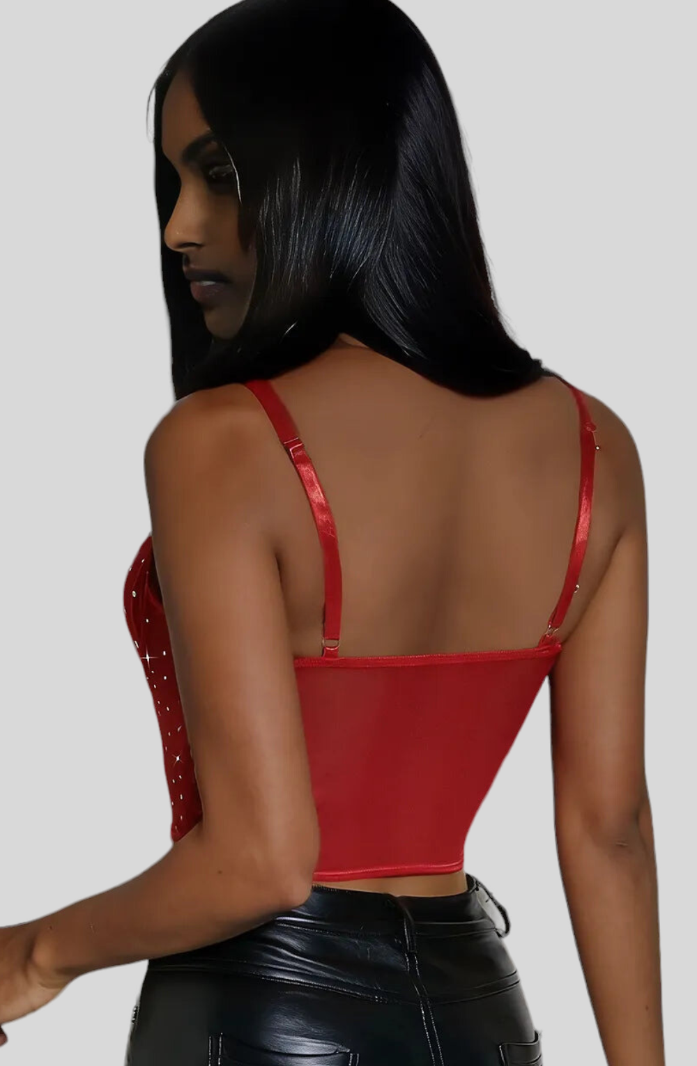 Baring It All Corset Tank Top
