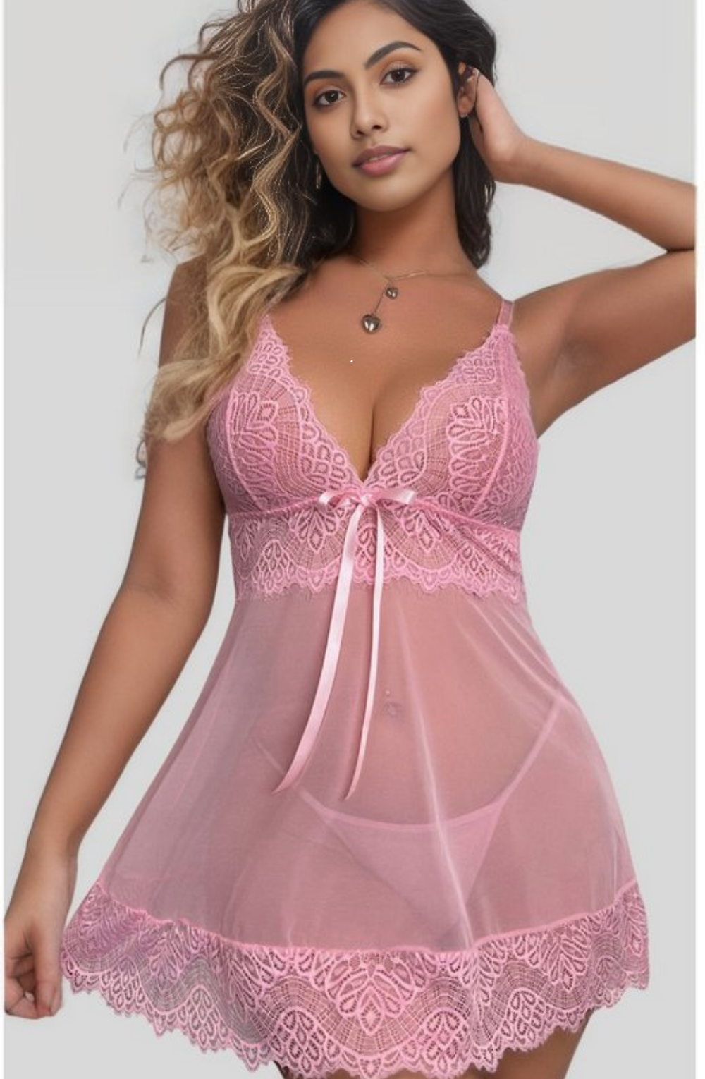 Charmful Petals Chemise Babydoll
