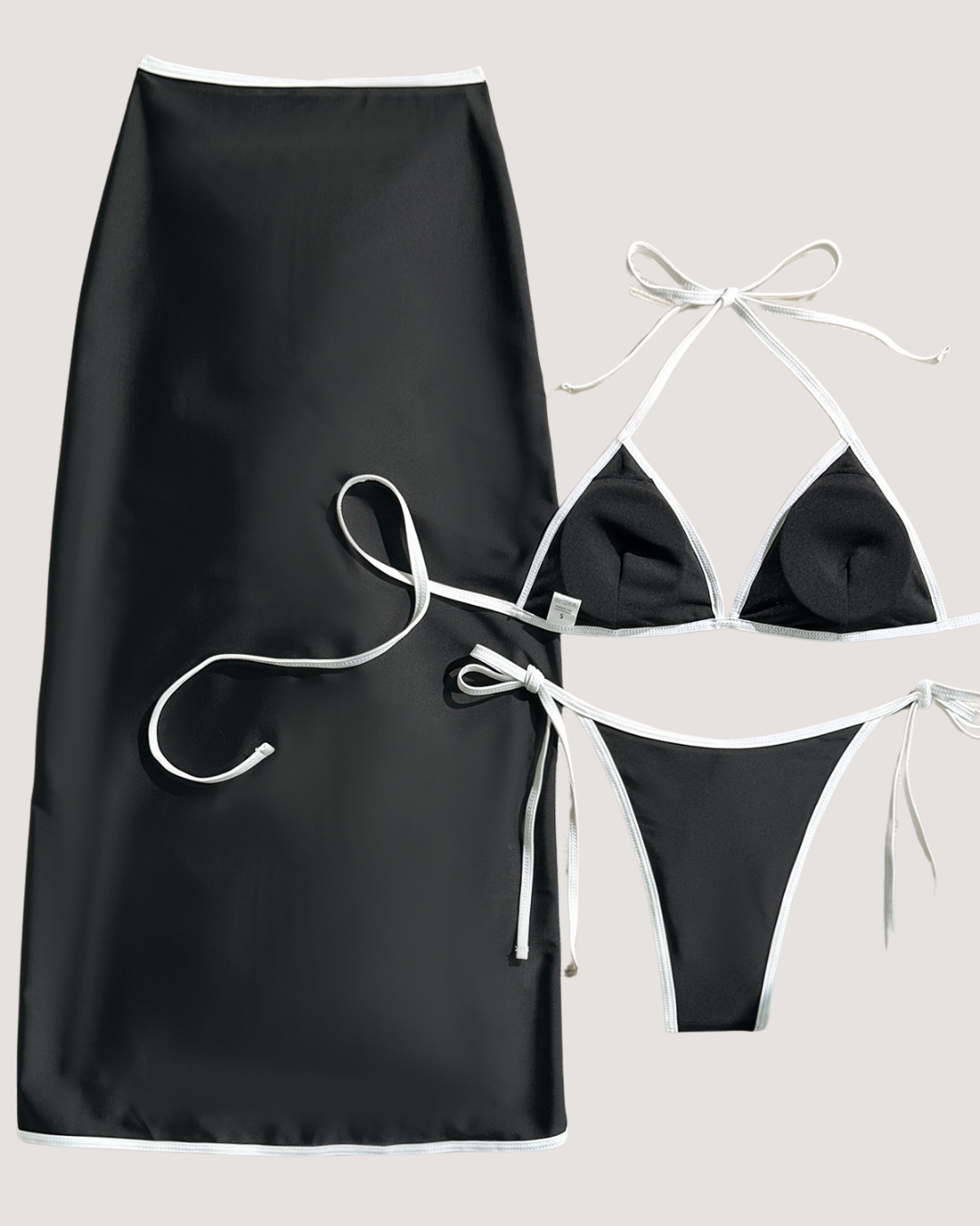 Coastal Glow 3-Pieces Bikini Set
