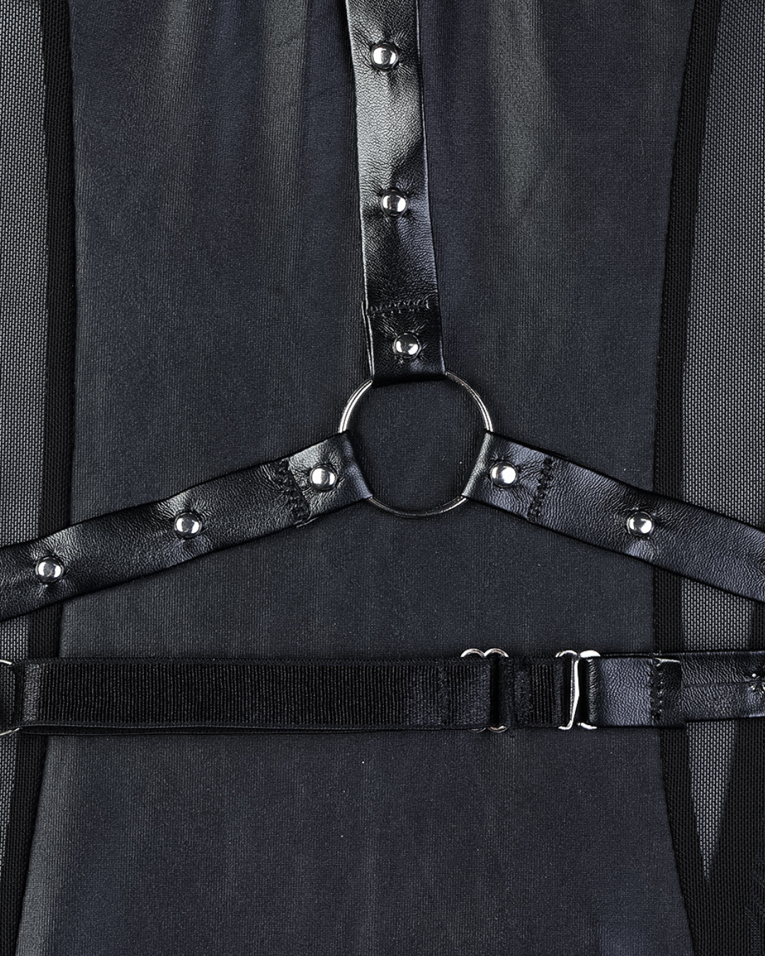 Dark Desire Leather Lingerie Set