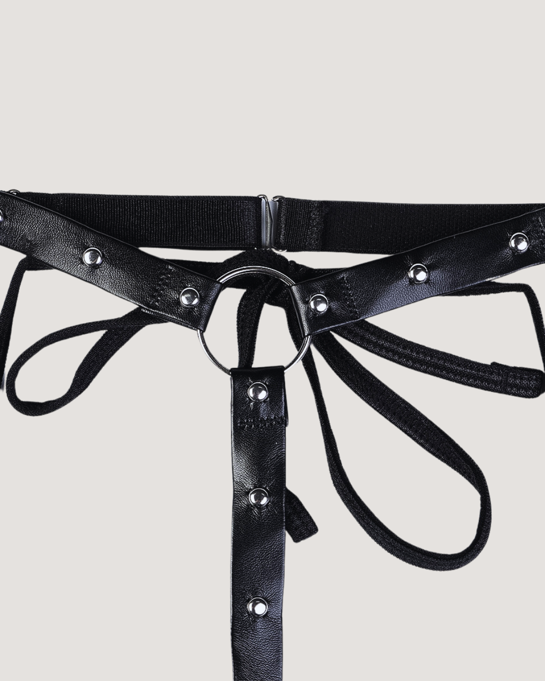 Dark Desire Leather Lingerie Set