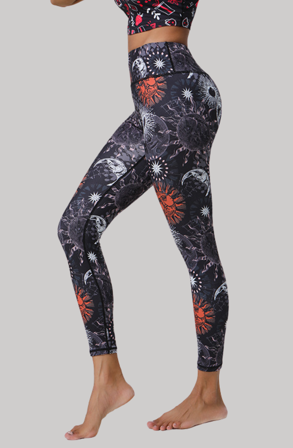 MotionMuse Printed Yoga Pant