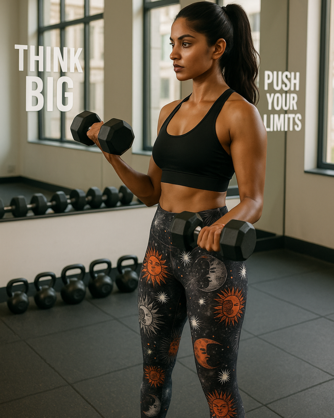 MotionMuse Printed Yoga Pant