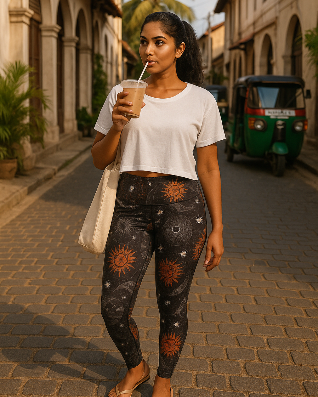 MotionMuse Printed Yoga Pant