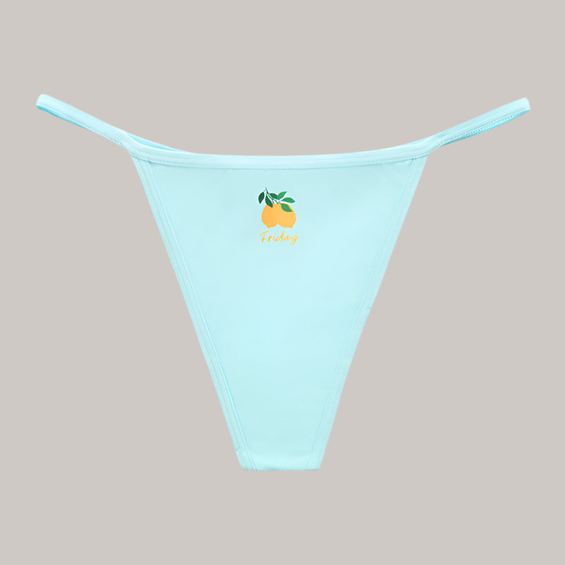Fruit Fiesta 7-Day Cotton Thong