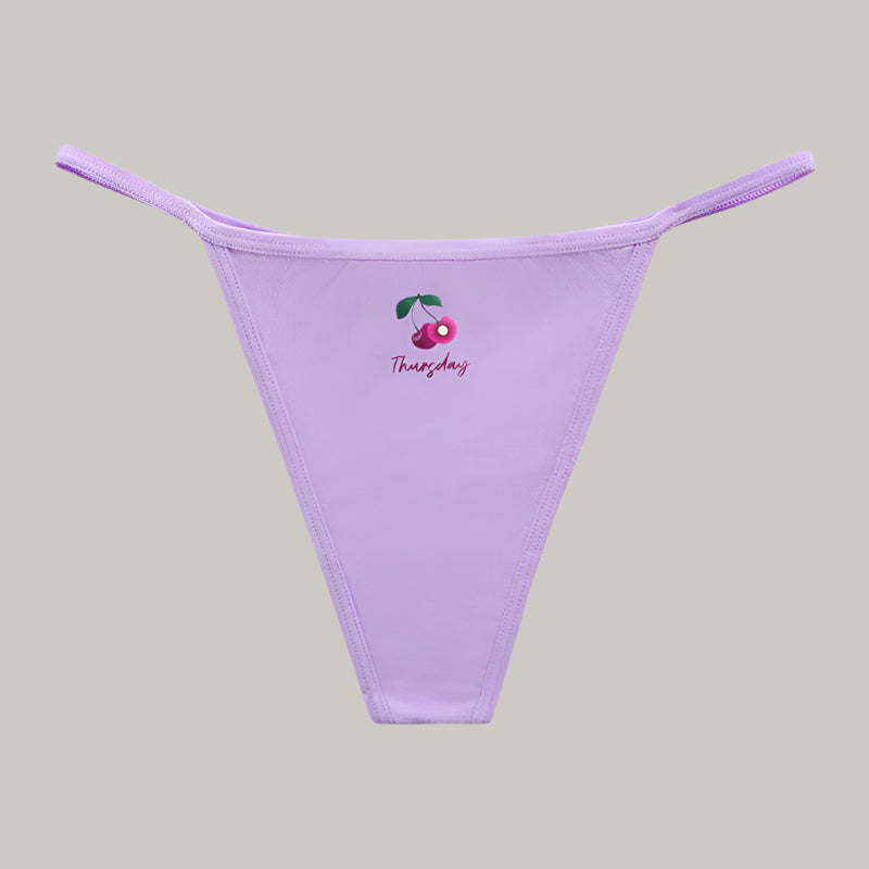 Fruit Fiesta 7-Day Cotton Thong