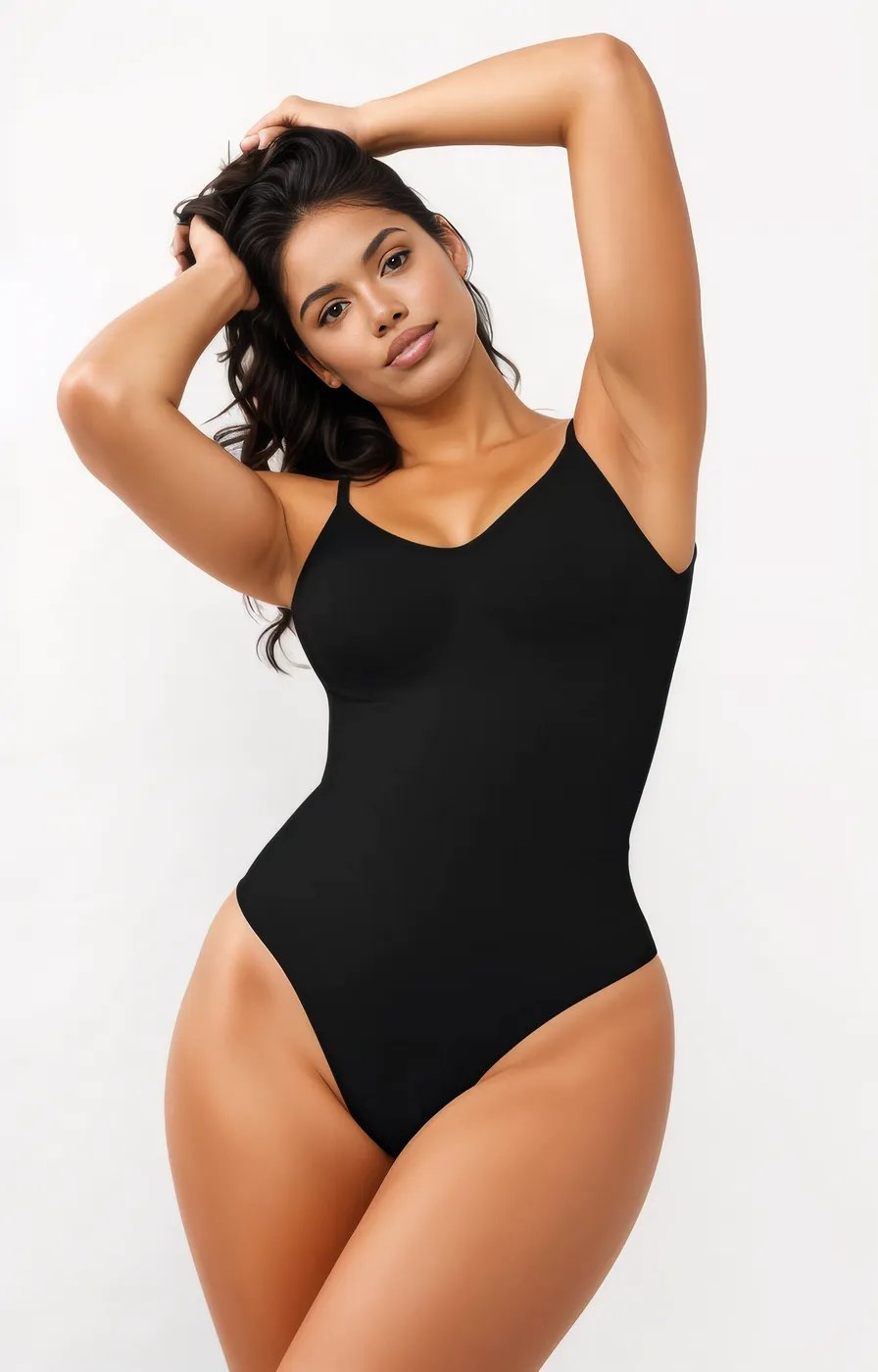 Deep Backless Bodysuit Shaper