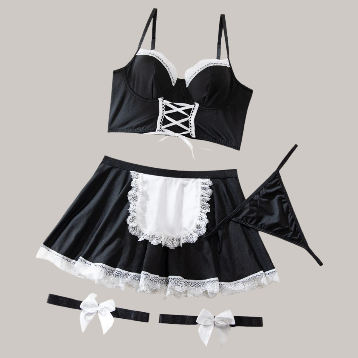 Naughty Maid Lingerie Set