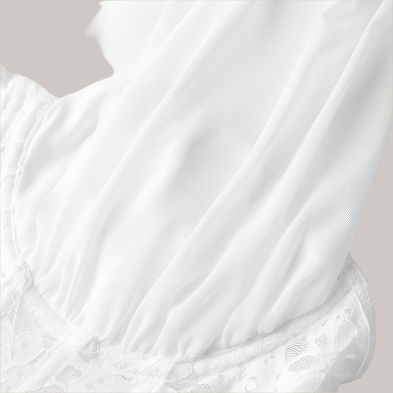 Opulent Lace Halter Corset