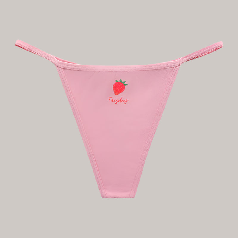 Fruit Fiesta 7-Day Cotton Thong