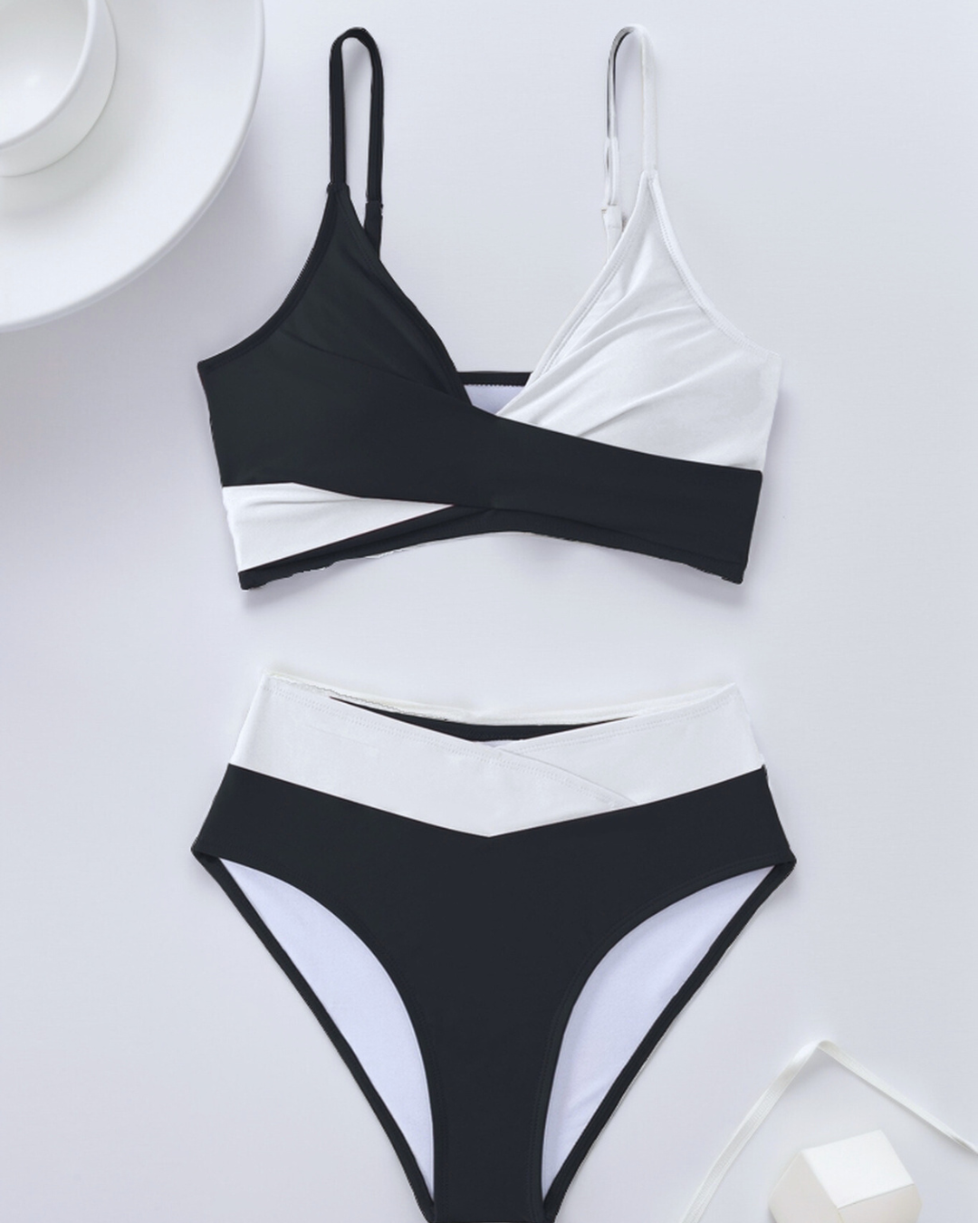 Ocean Envy Pleated Bikini Set