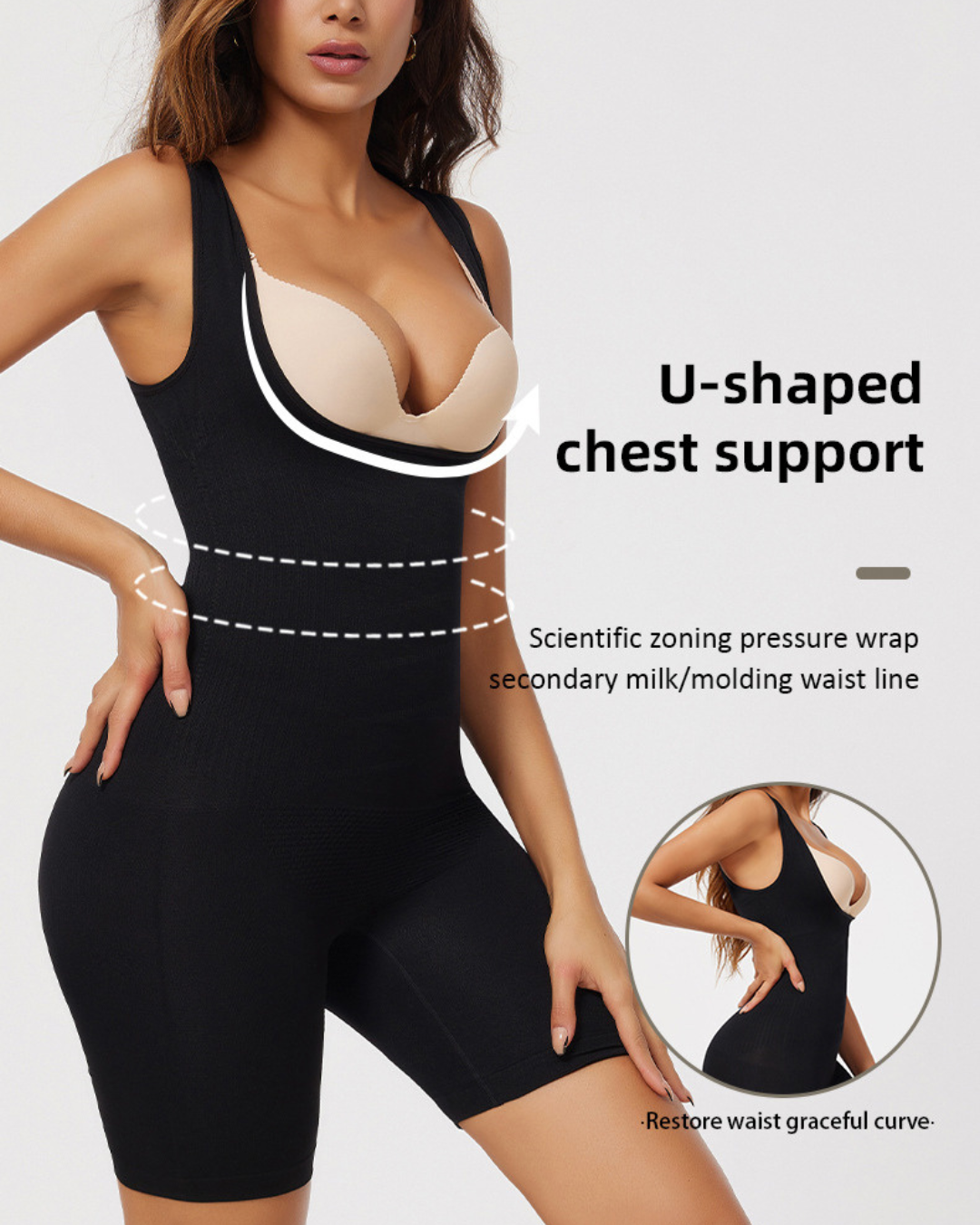 Open Bust FlexiForm Bodysuit Shaper