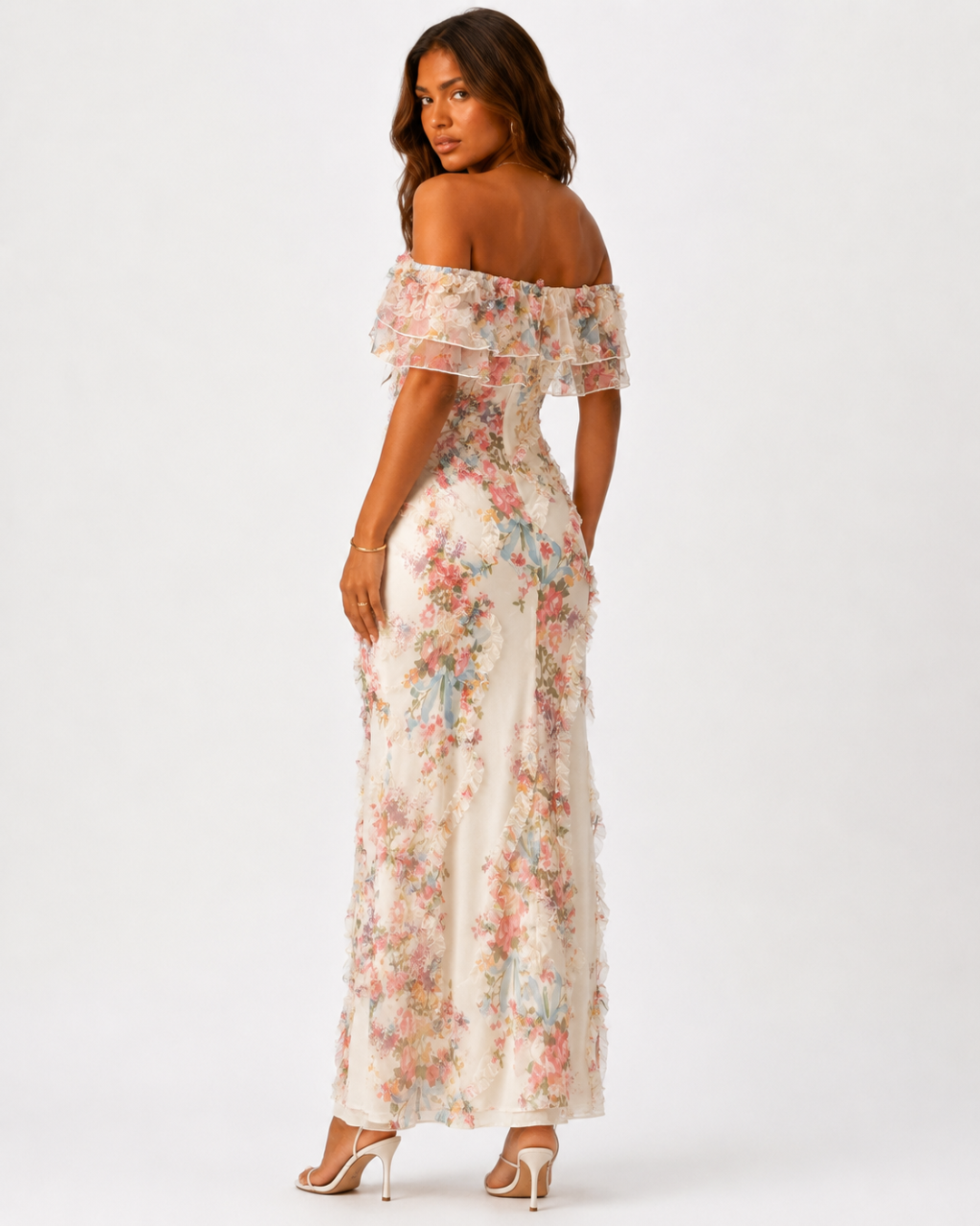 Rosalie Bloom Ruffle Dress