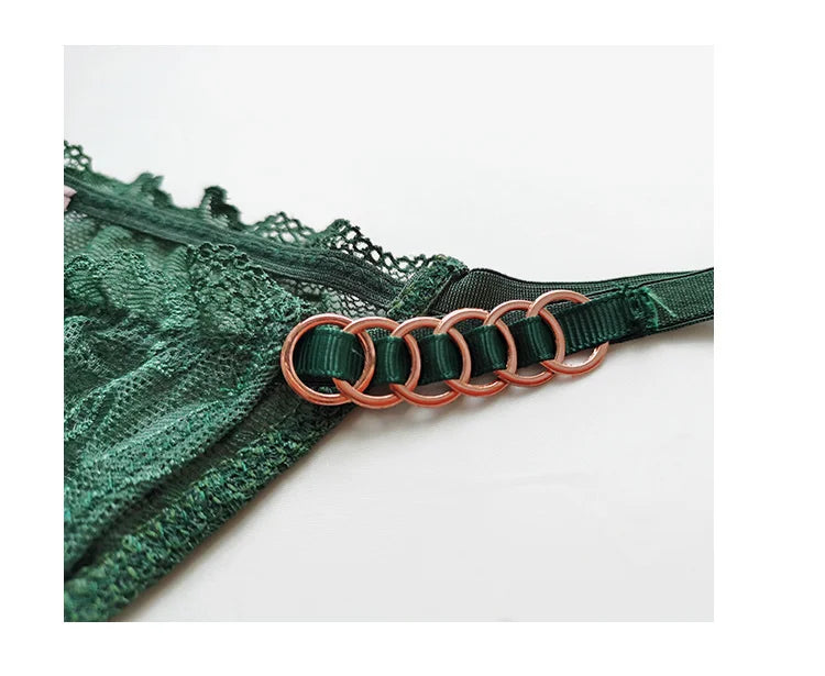 Ring Adorned Strappy Low-Rise Panty