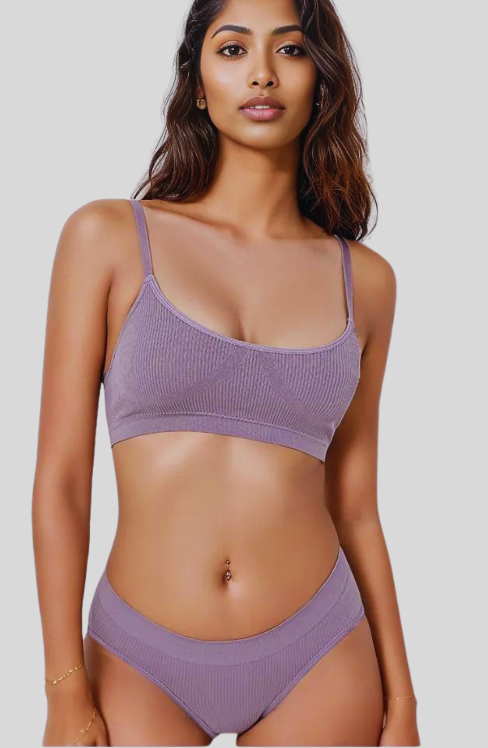 Second Skin Seamless Bra and Panty Set