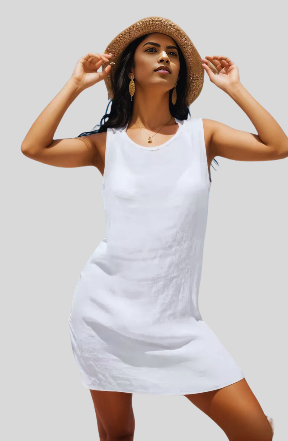 Bare-Back Beach Cover-Up