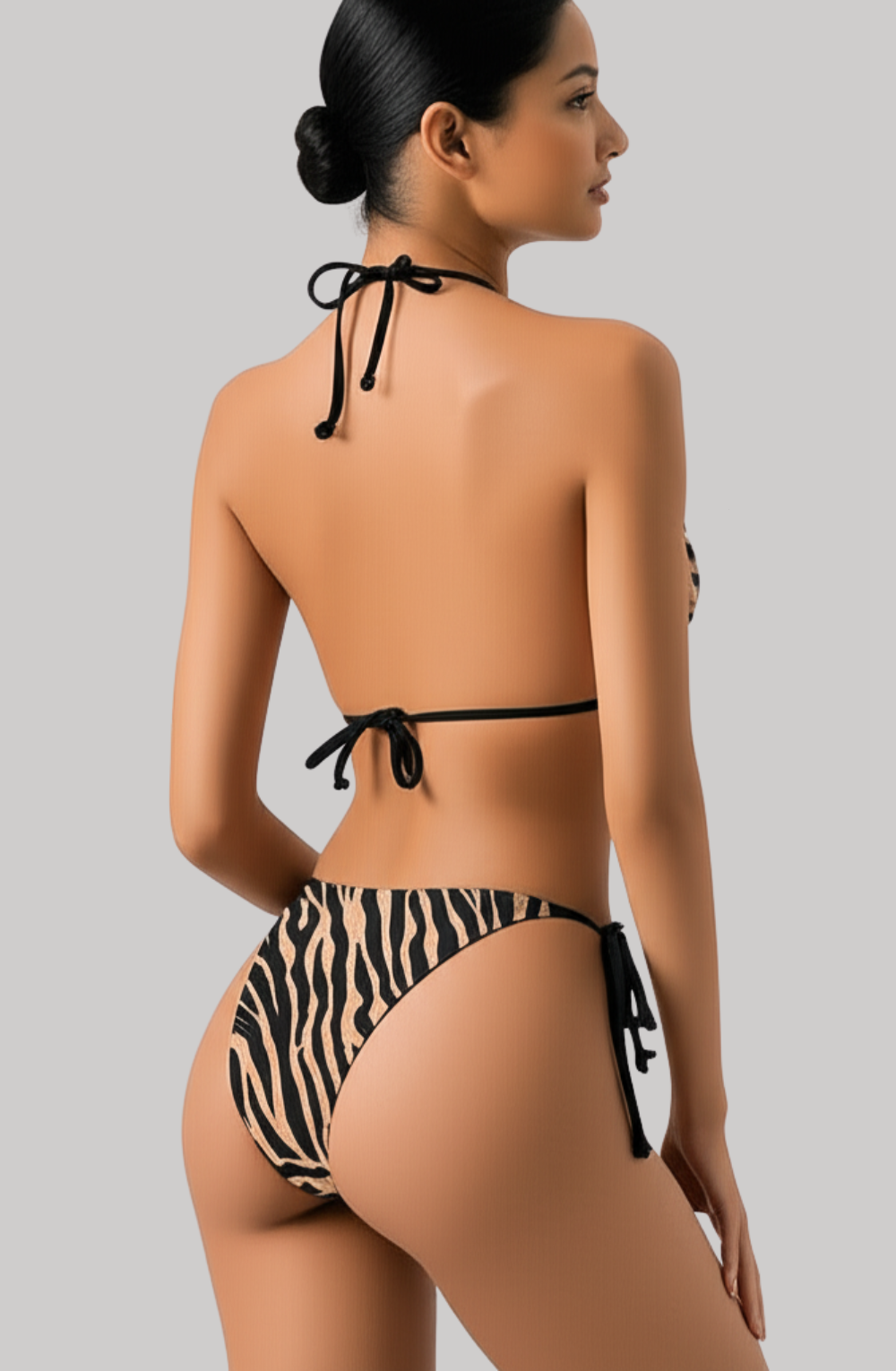 Silver Safari Bikini Set