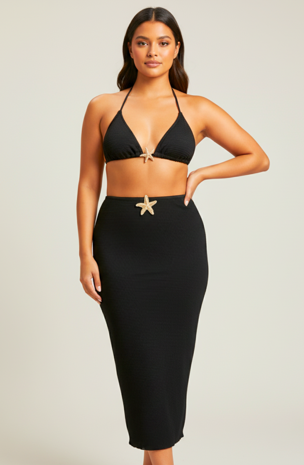 Starfish Glow 3-Pieces Bikini Set