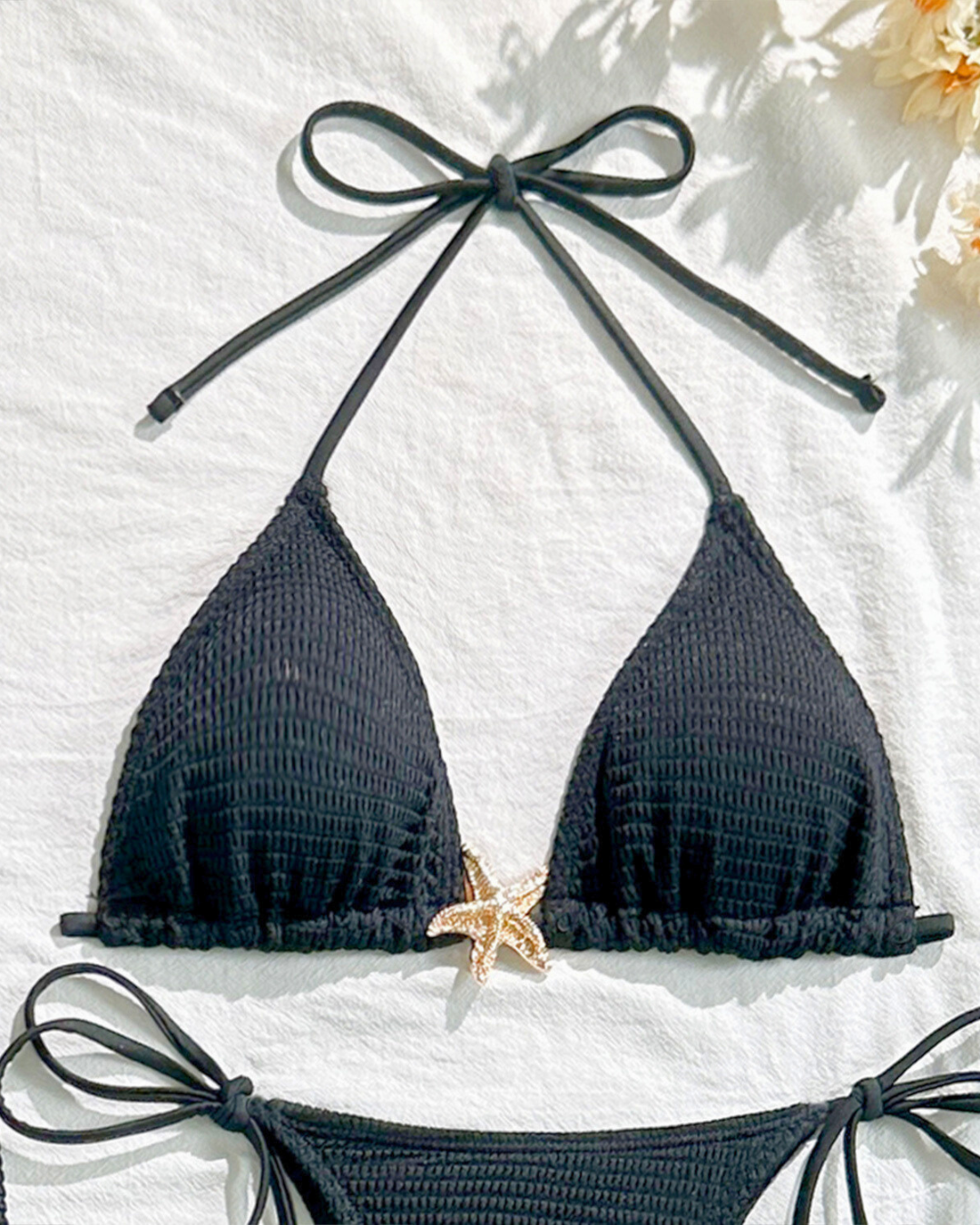 Starfish Glow 3-Pieces Bikini Set