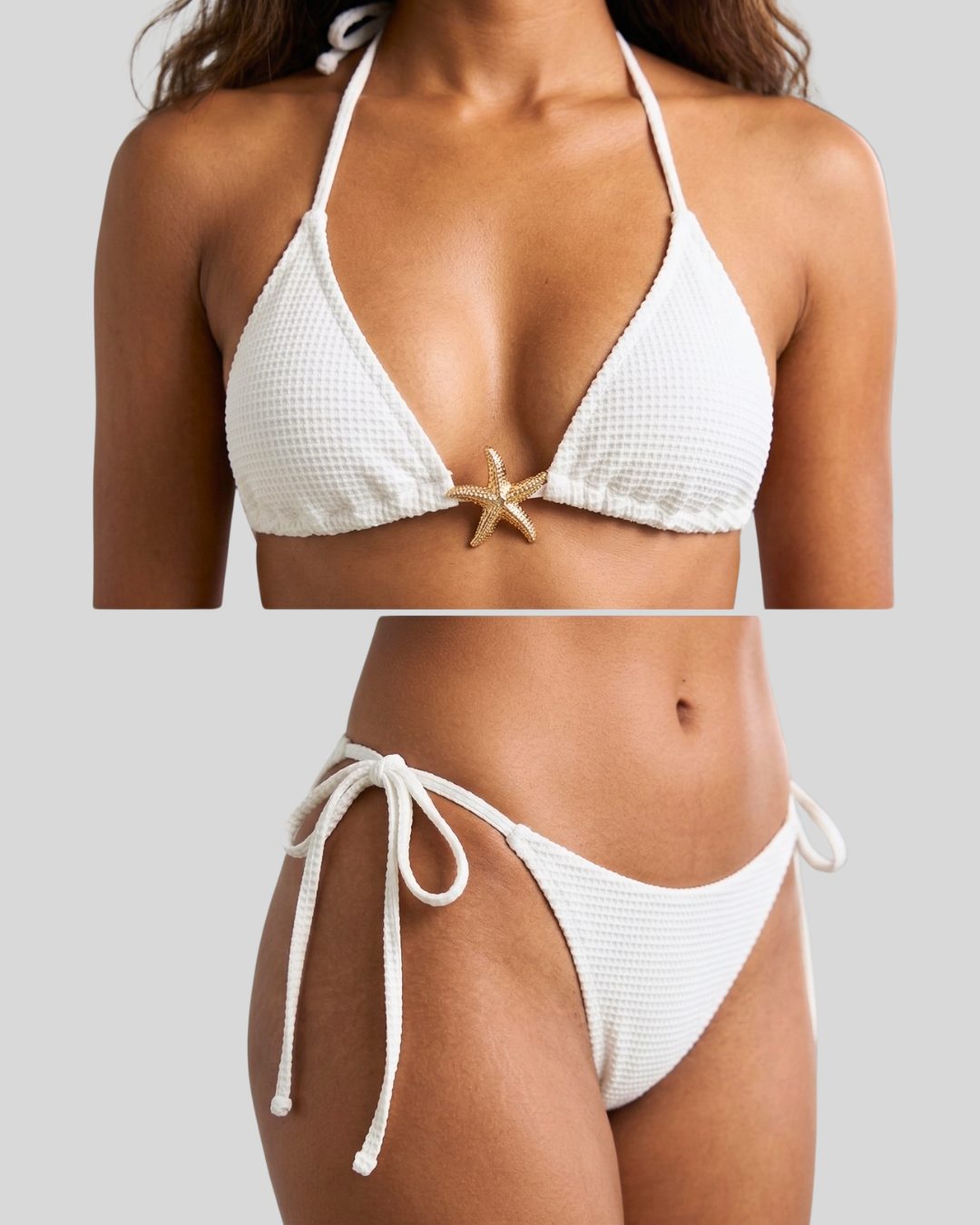 Starfish Glow 3-Pieces Bikini Set