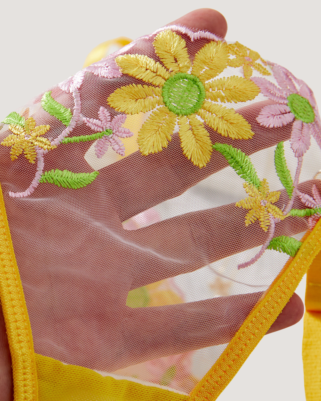 Sunshine Bloom Bra and Panty Set