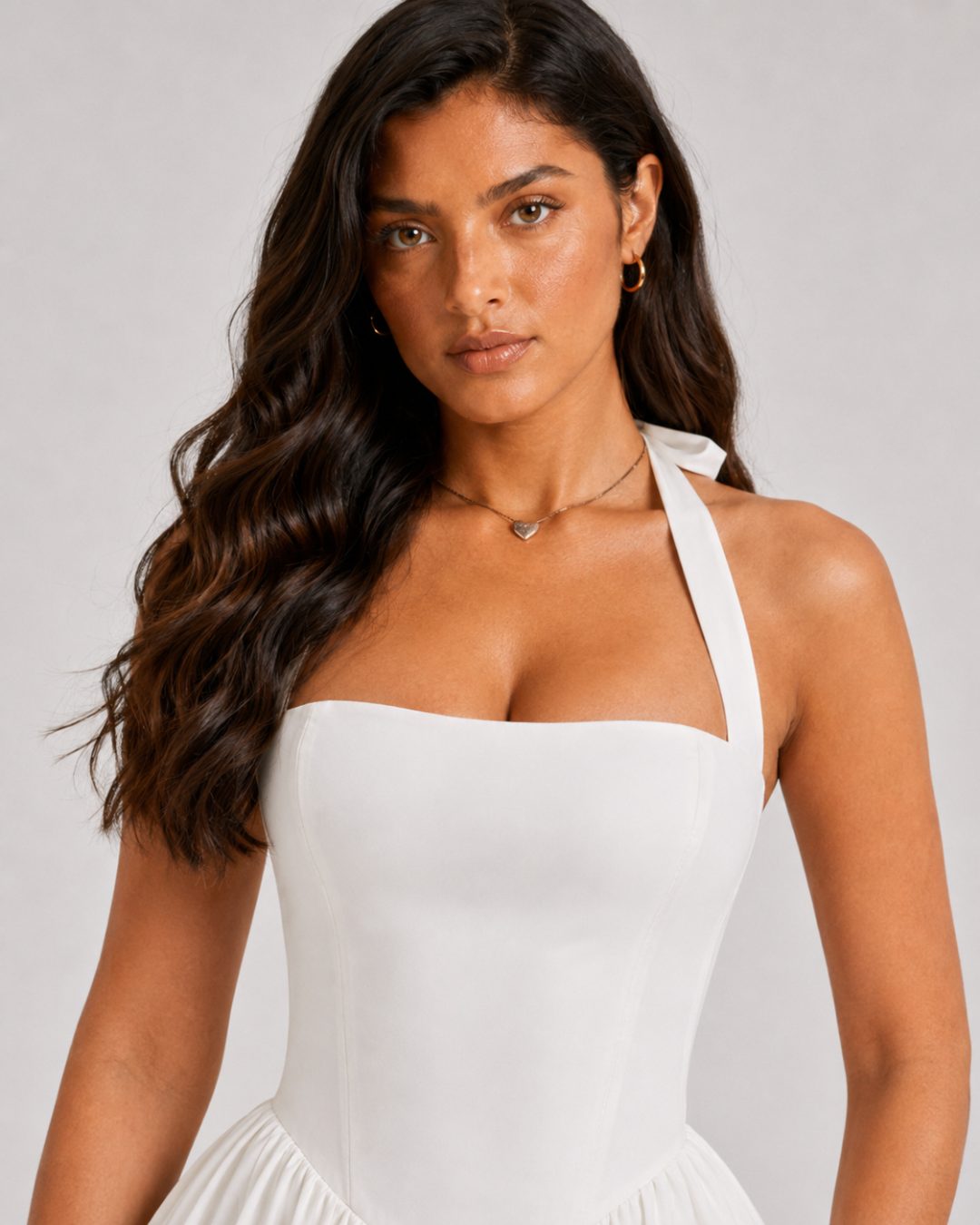 The Colette Halter Midi Dress