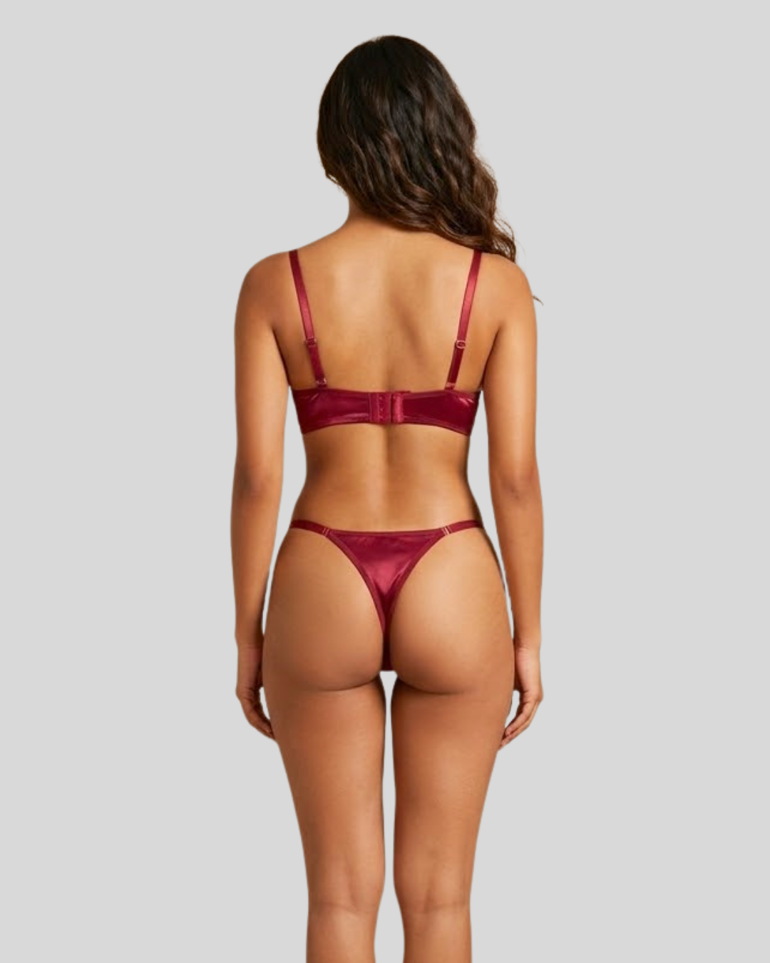 Wildflower Heart Bra & Panty Set