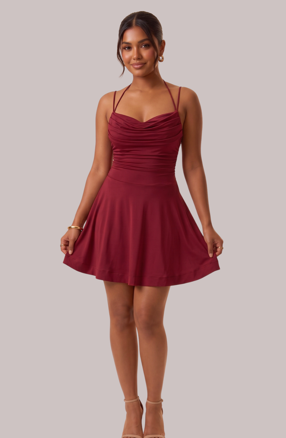 Ariana Bust Fit Mini Dress