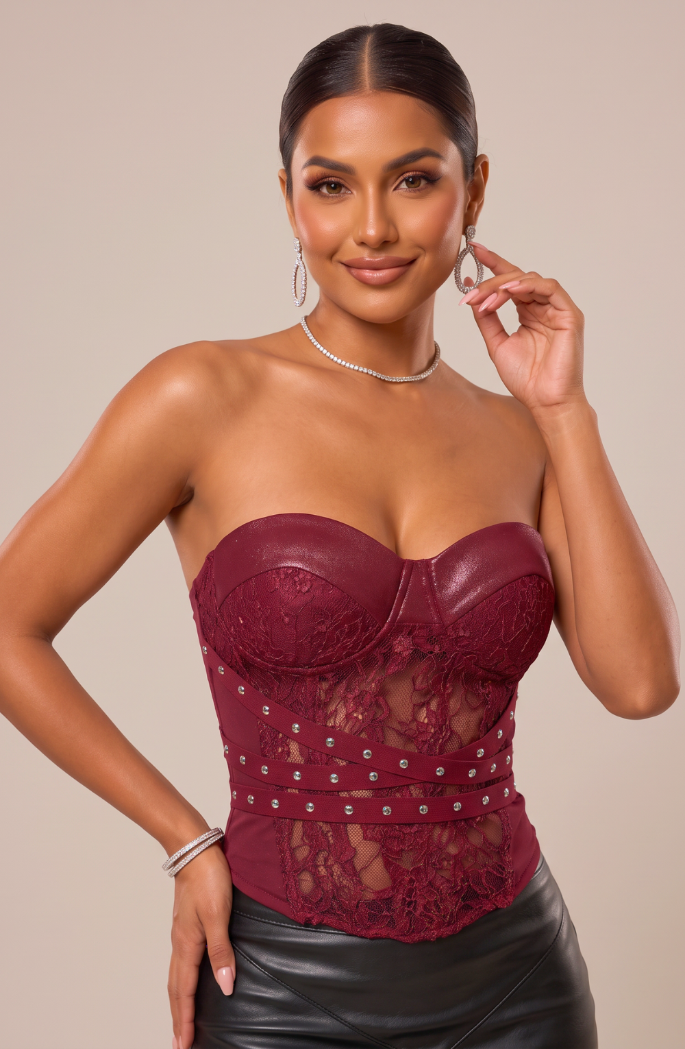Dangerous Romance Crystal Corset