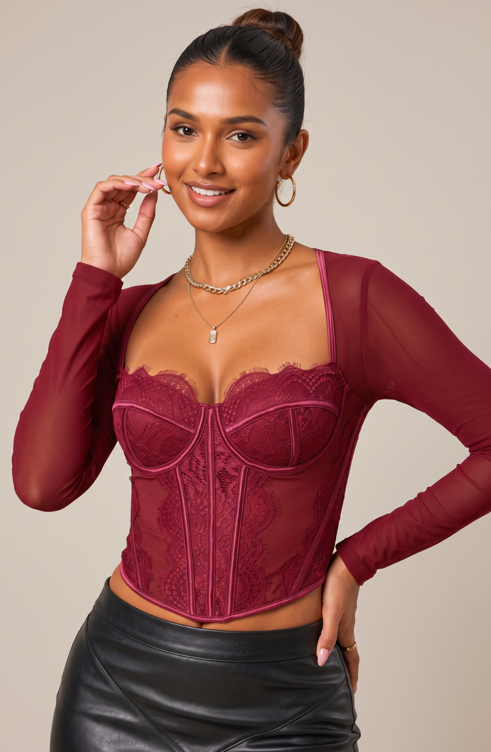 Secret Hour Sculpt Corset Top