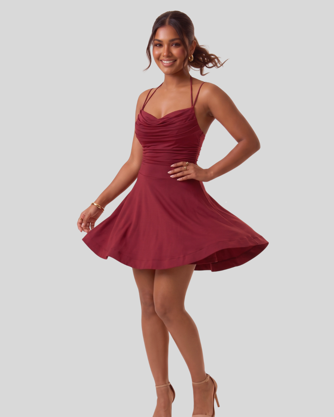 Ariana Bust Fit Mini Dress