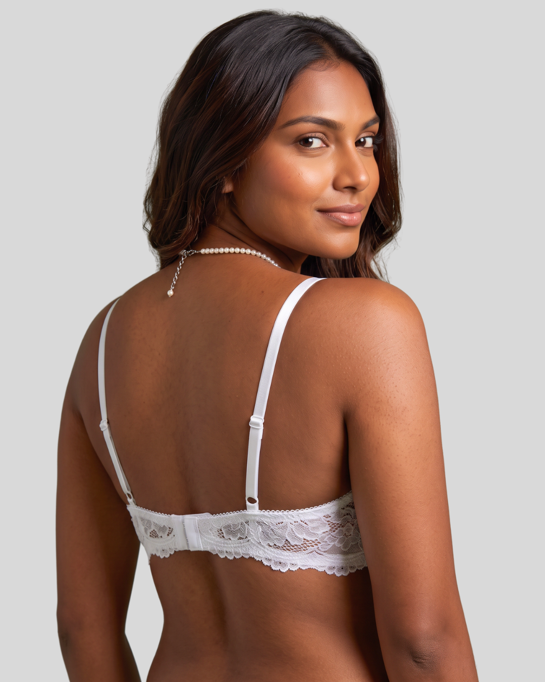 WhisperBloom Lace Bra & Panty Set
