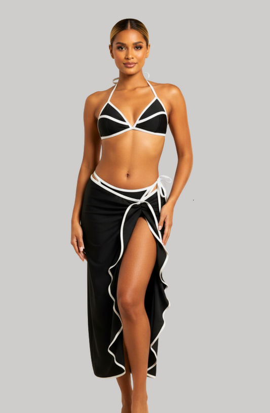 Coastal Glow 3-Pieces Bikini Set