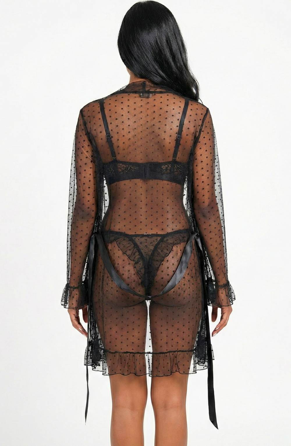 Dottie Desire Robe & Lace Set