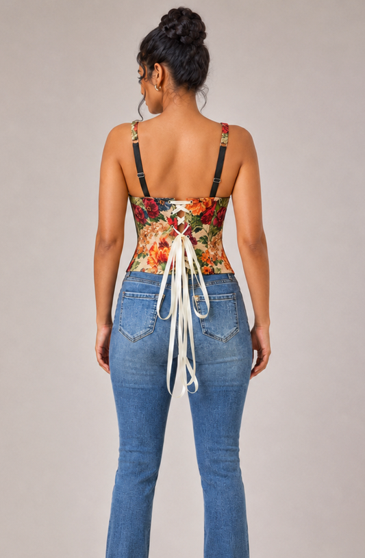 Estée Sculpted Floral Corset
