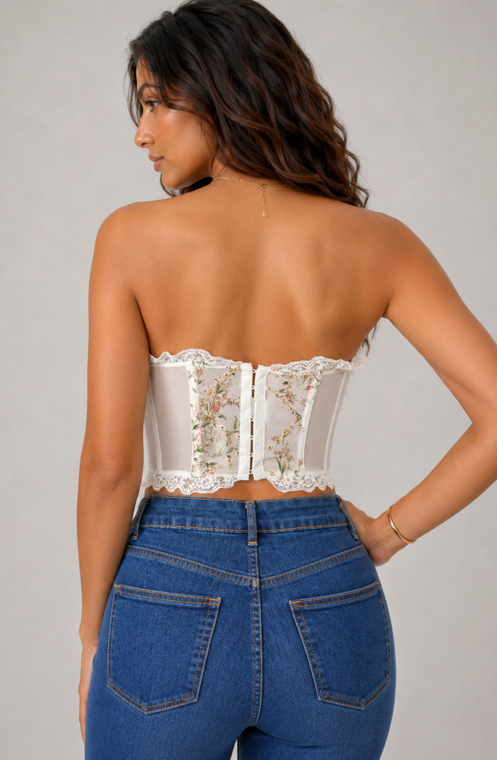 Flora Grace Tube Corset Top