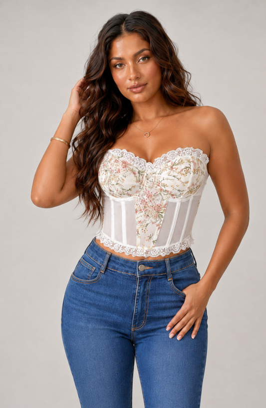 Flora Grace Tube Corset Top