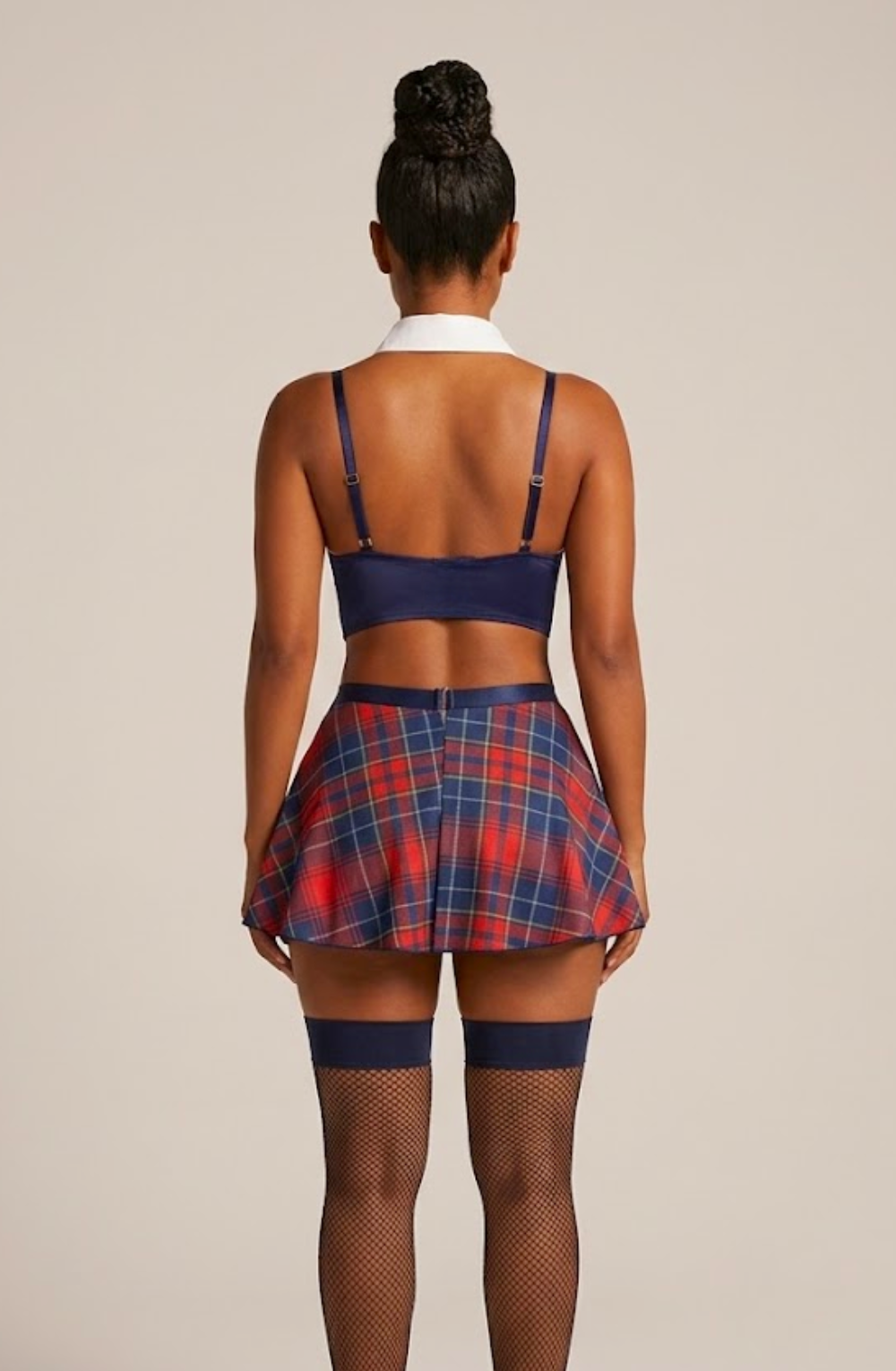 Gianna Academy Plaid Lingerie Set