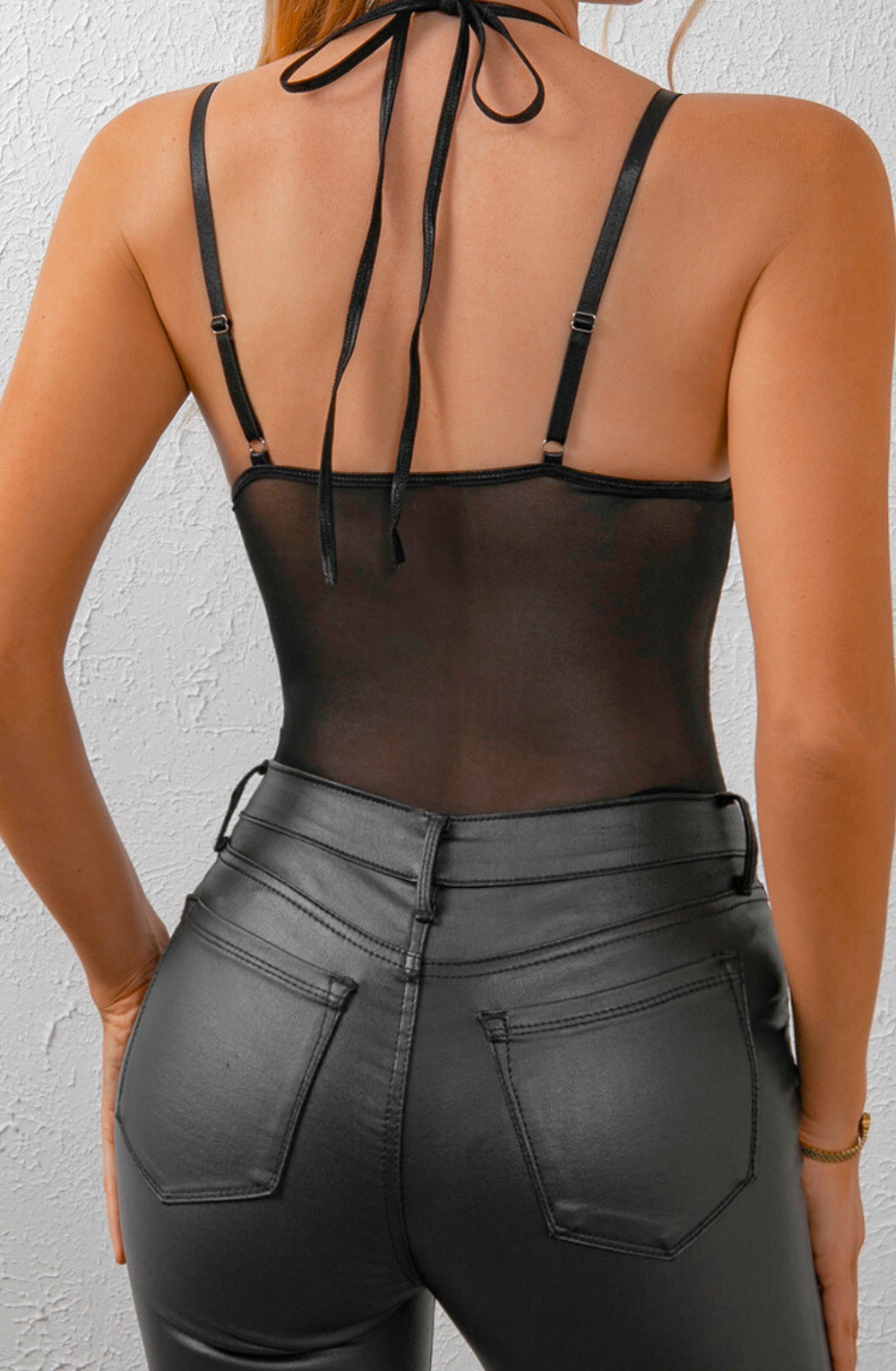 Goddess Form Halterneck Bodysuit