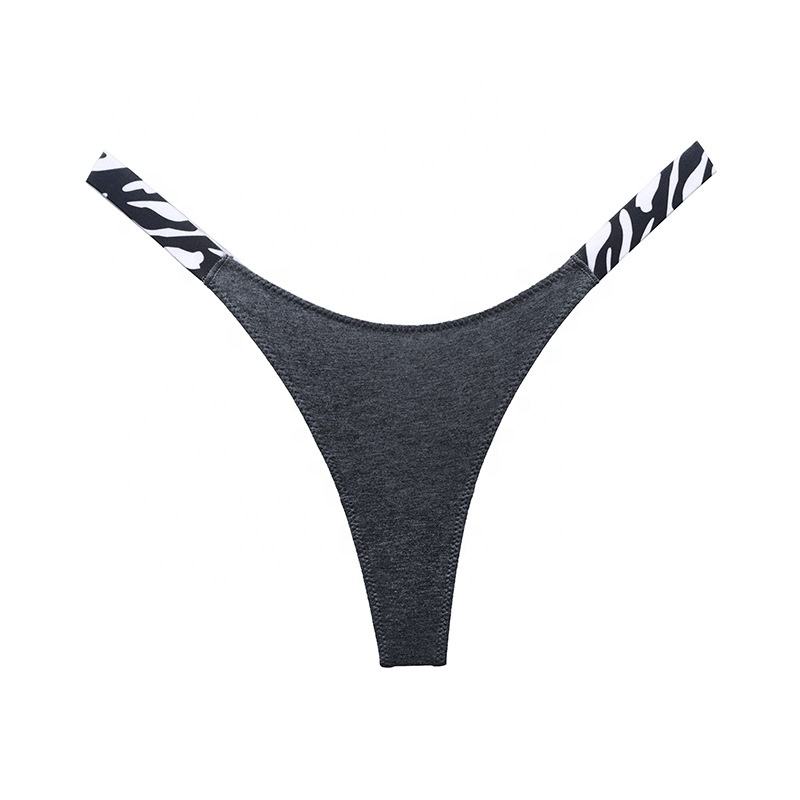 Modern Cotton Chic T-Back Thong