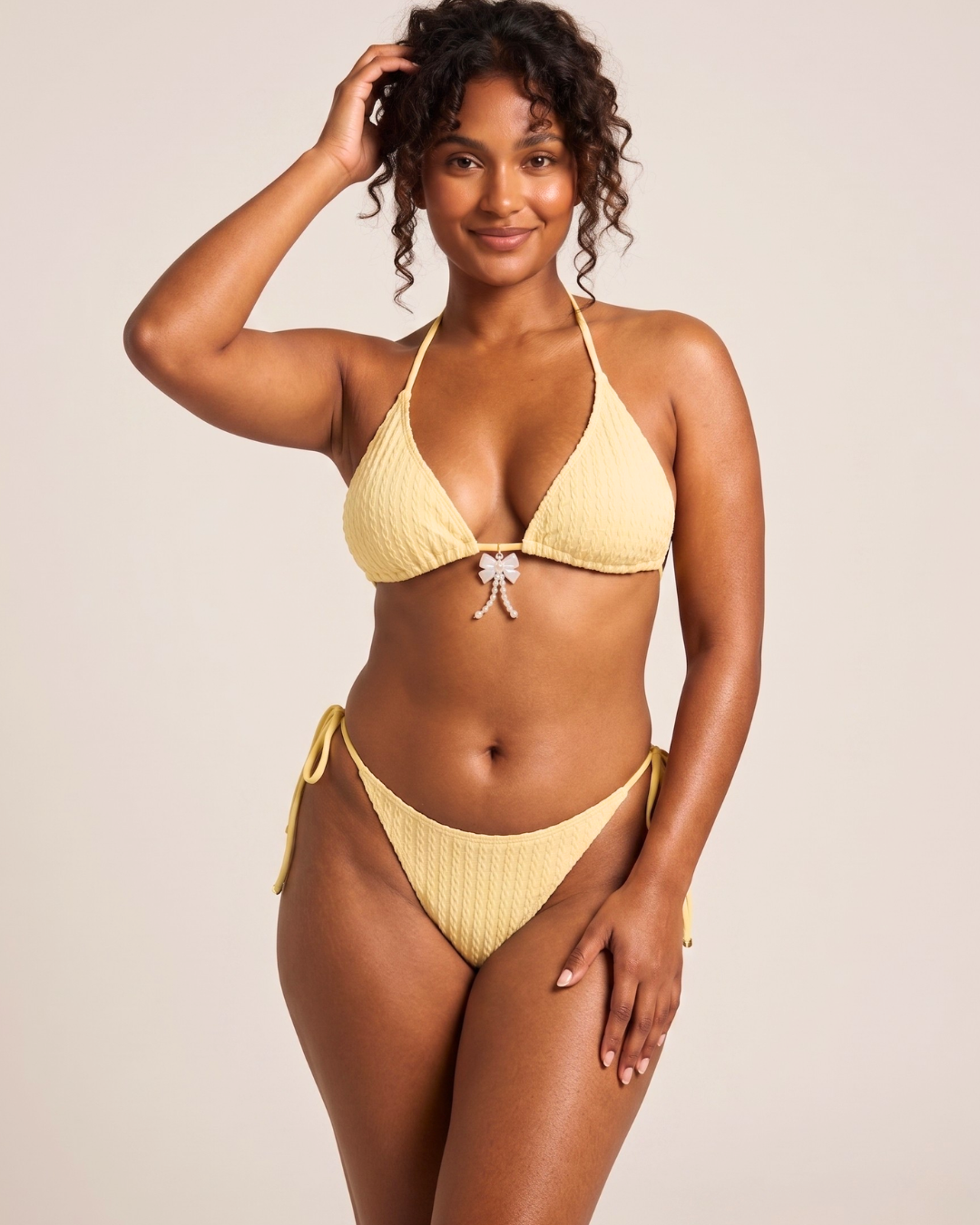 Isla Curve Tie-Side Bikini Set