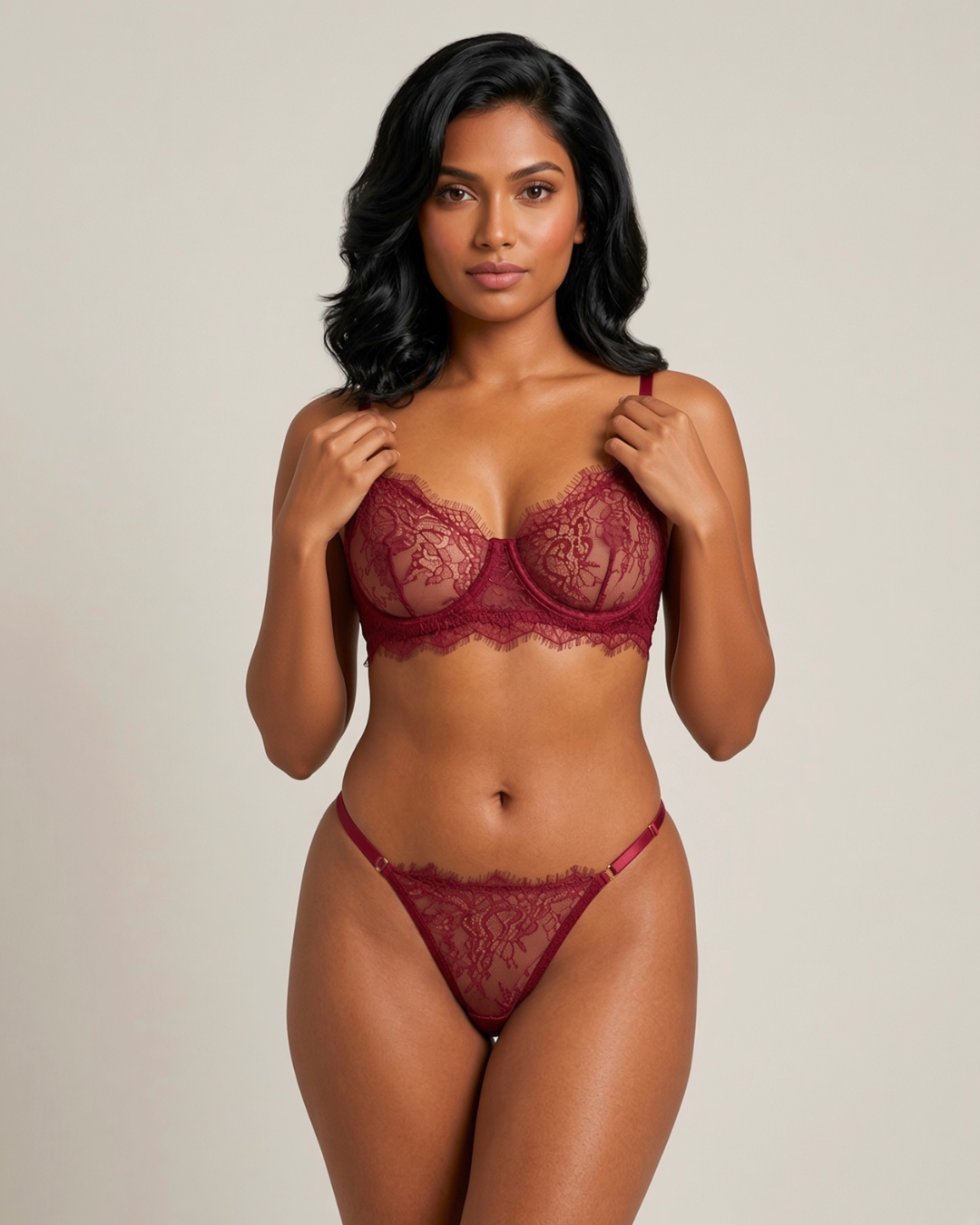 Luxurious Lace Bra and Panty Set