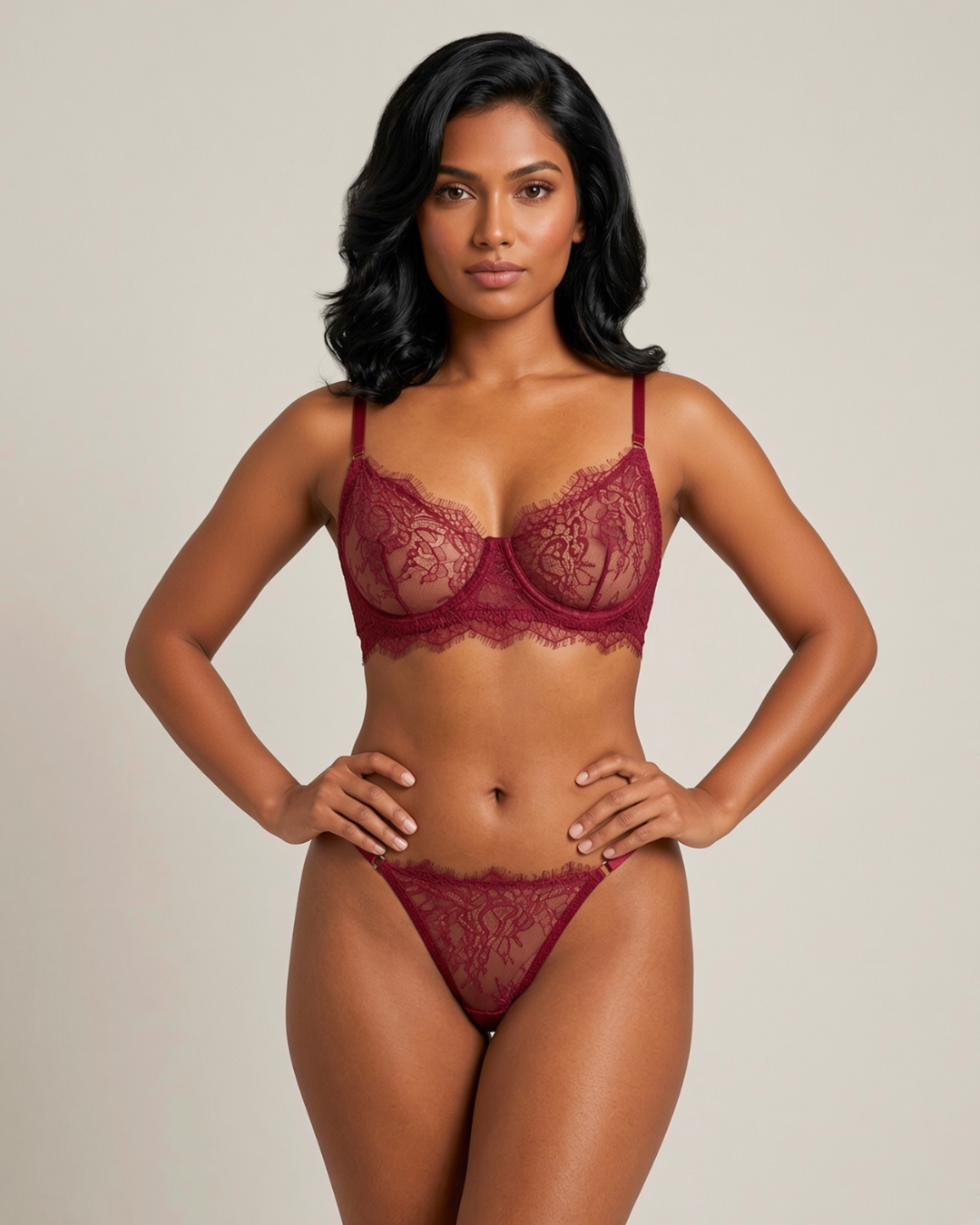 Luxurious Lace Bra and Panty Set