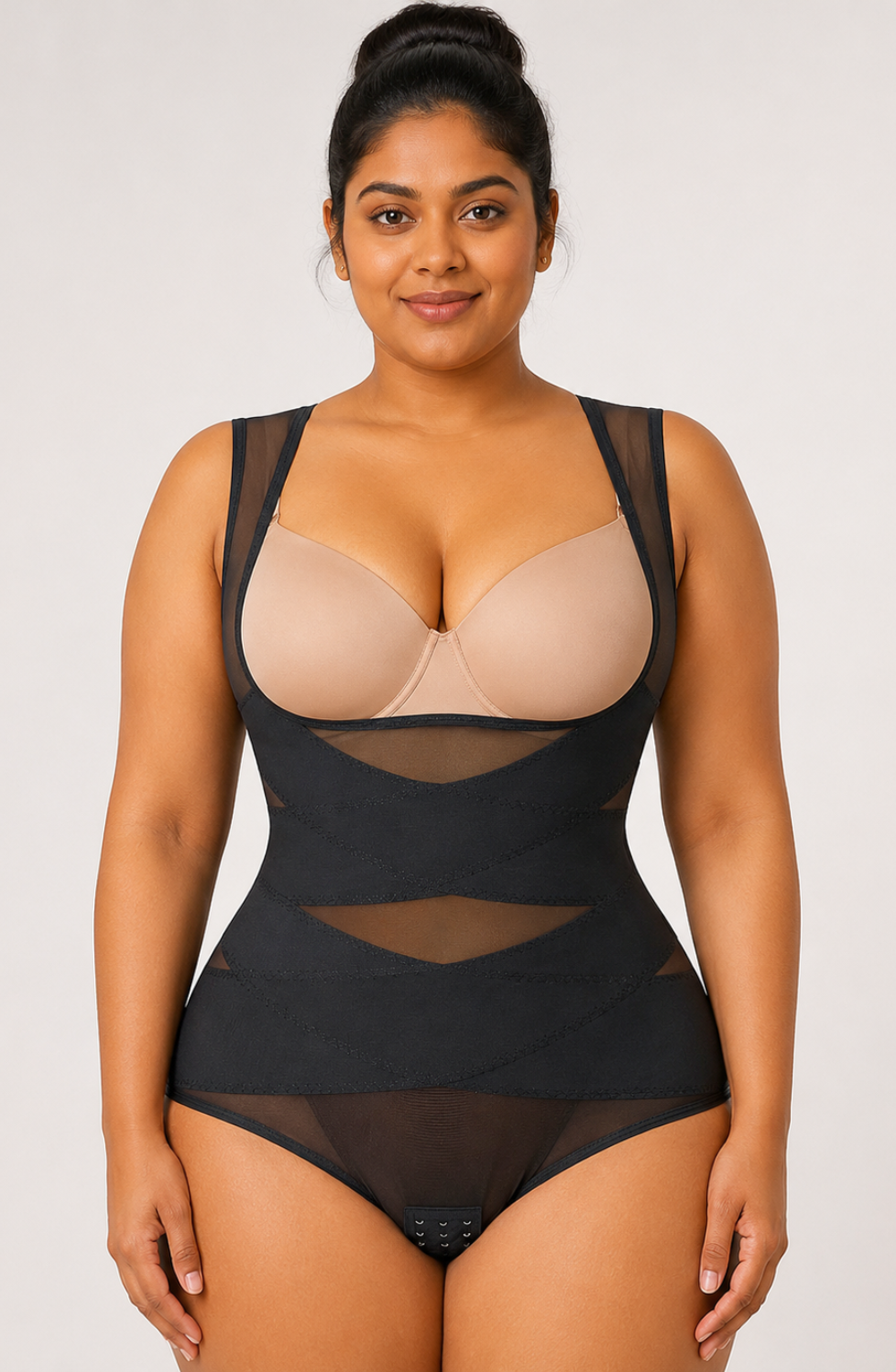 Open-Bust Sculpting Shapewear