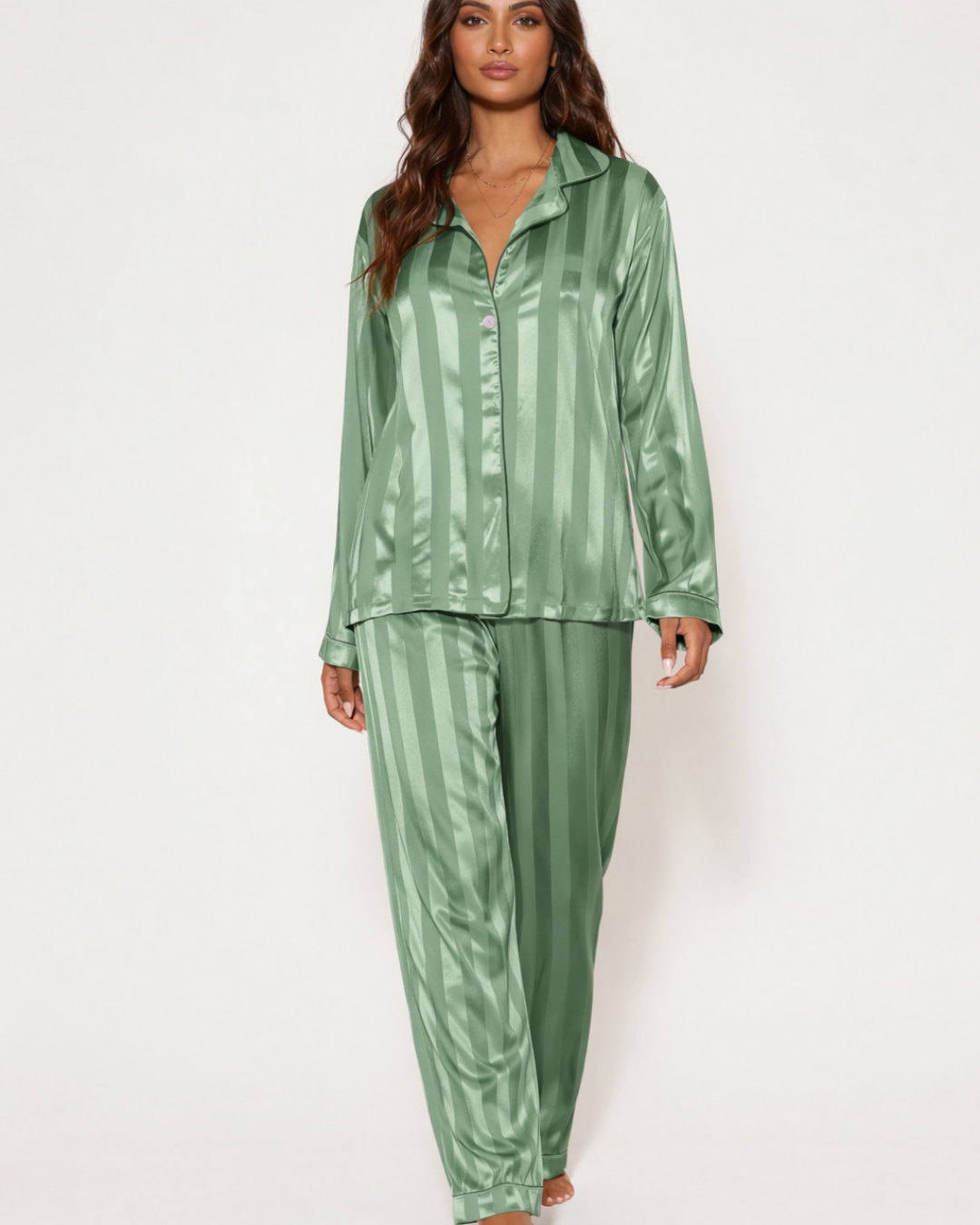 Noelle Satin Ease Lounge Set