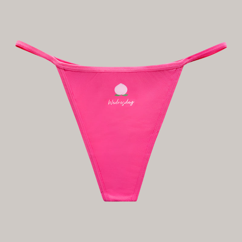 Fruit Fiesta 7-Day Cotton Thong